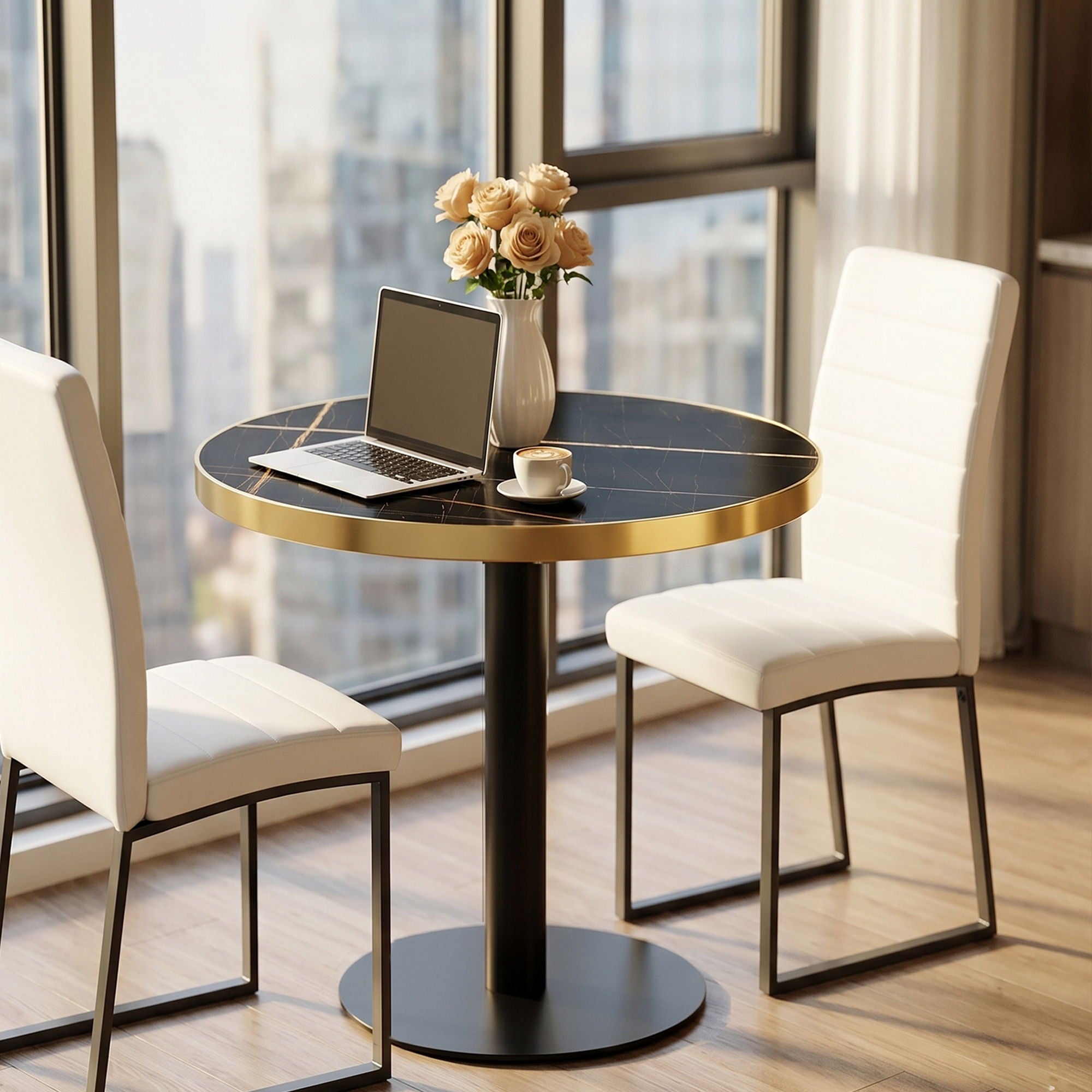 Elegant Round Bistro Table