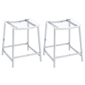 Staten - Backless Counter Stool (Set of 2) - Chrome