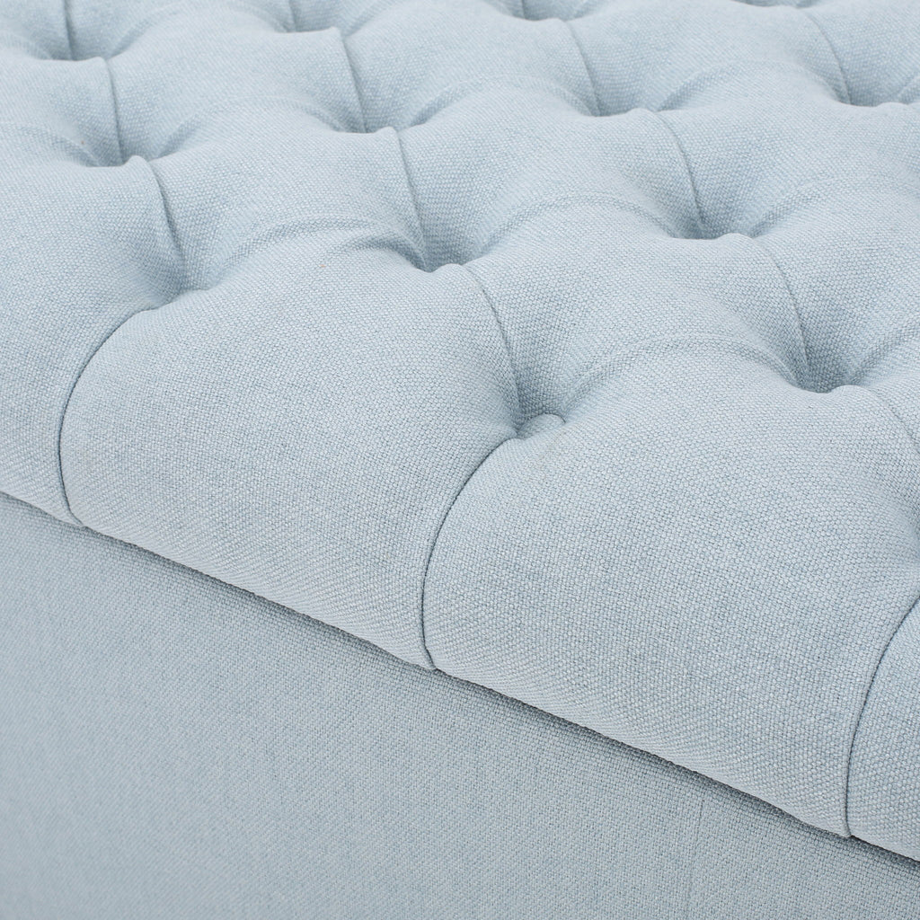 Guernsey - Ottoman Storage With Tufted Top