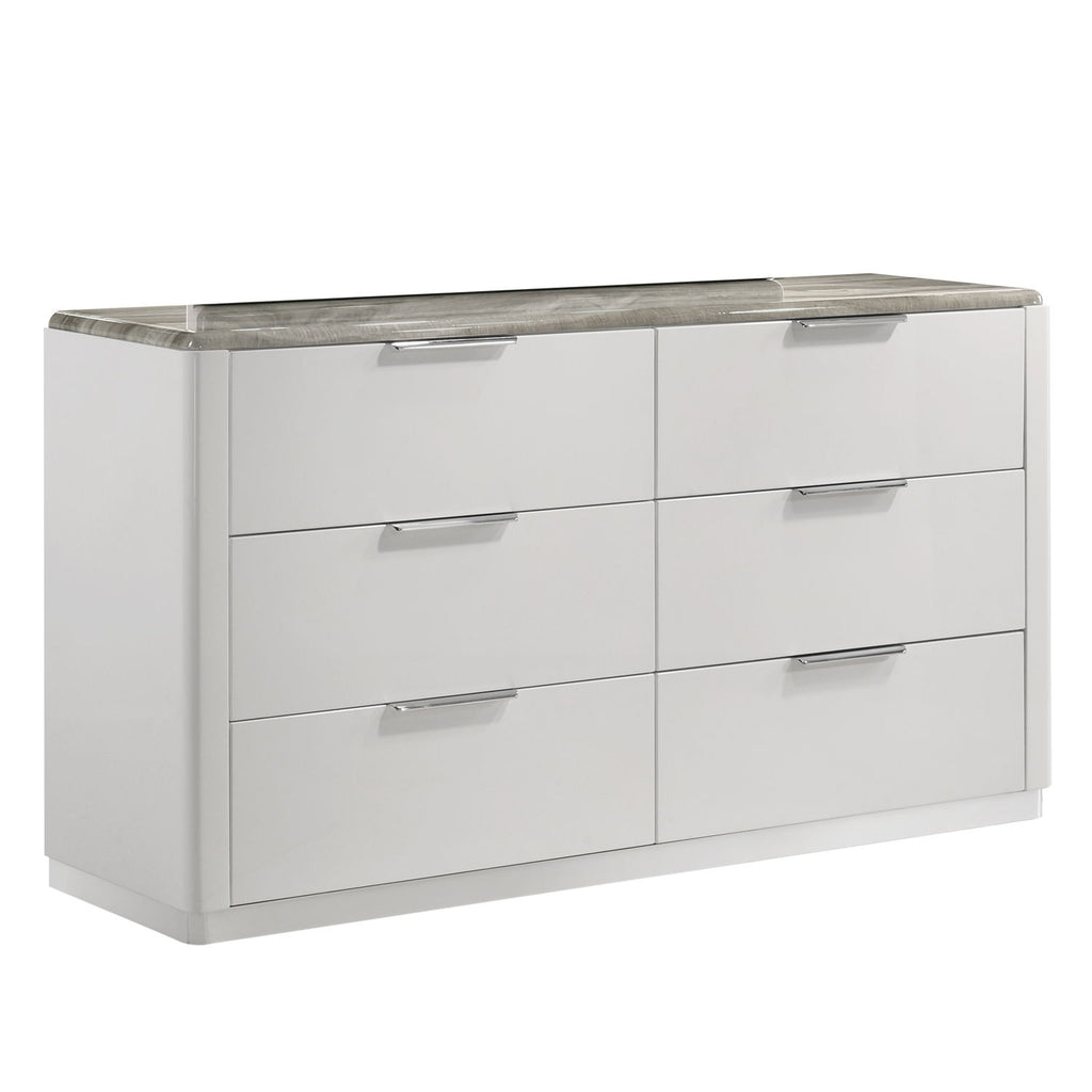 Jazz - Bedroom Set With LED Upholstered Headboard