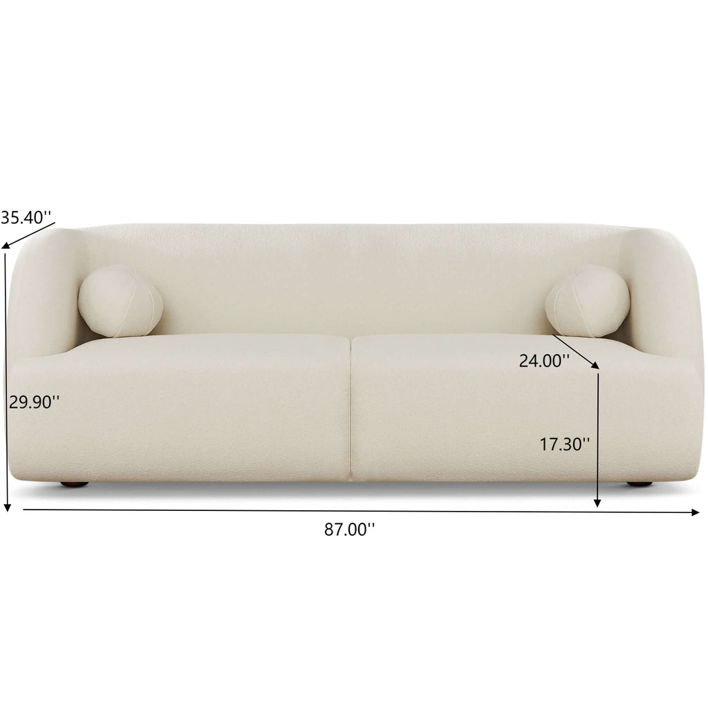 Anna - French Boucle Sofa