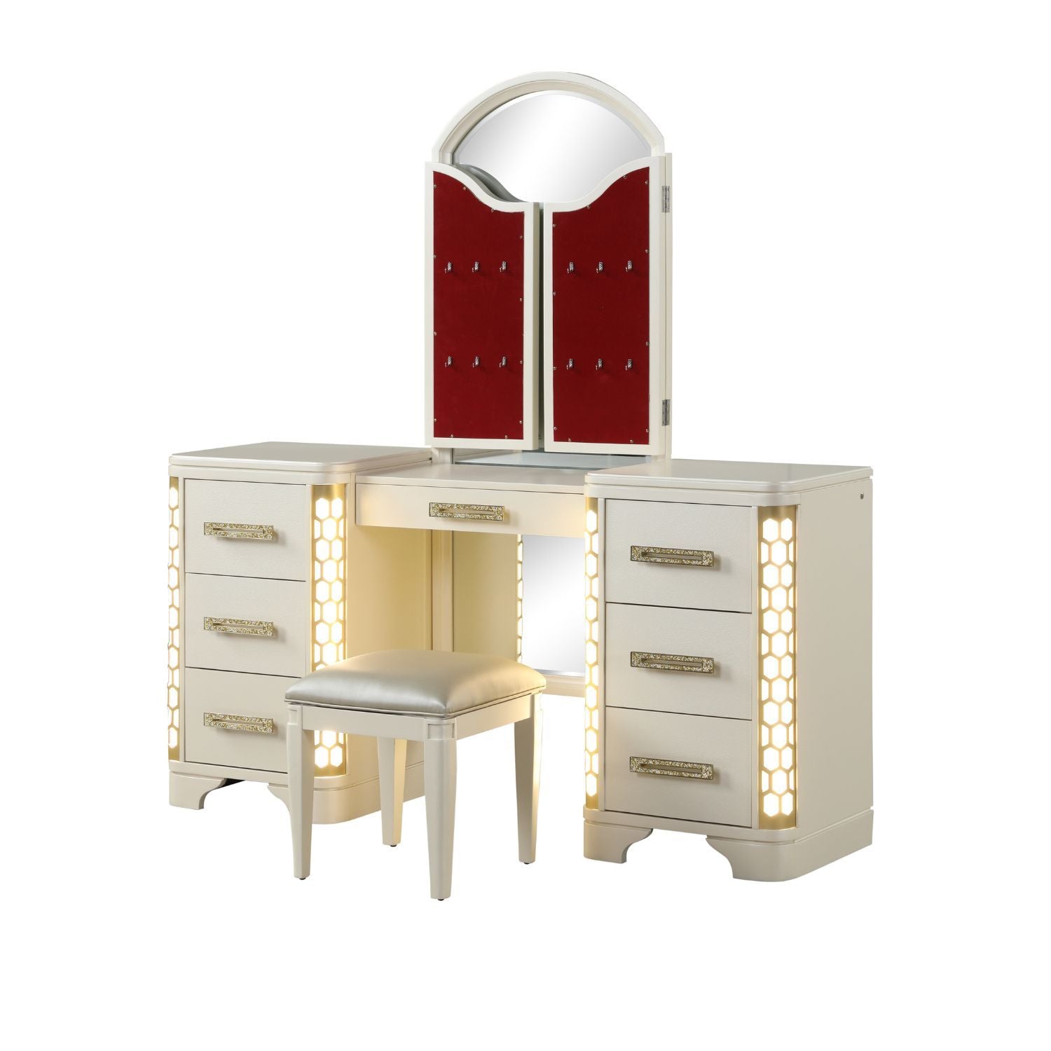 Jasmine - LED Bedroom Set