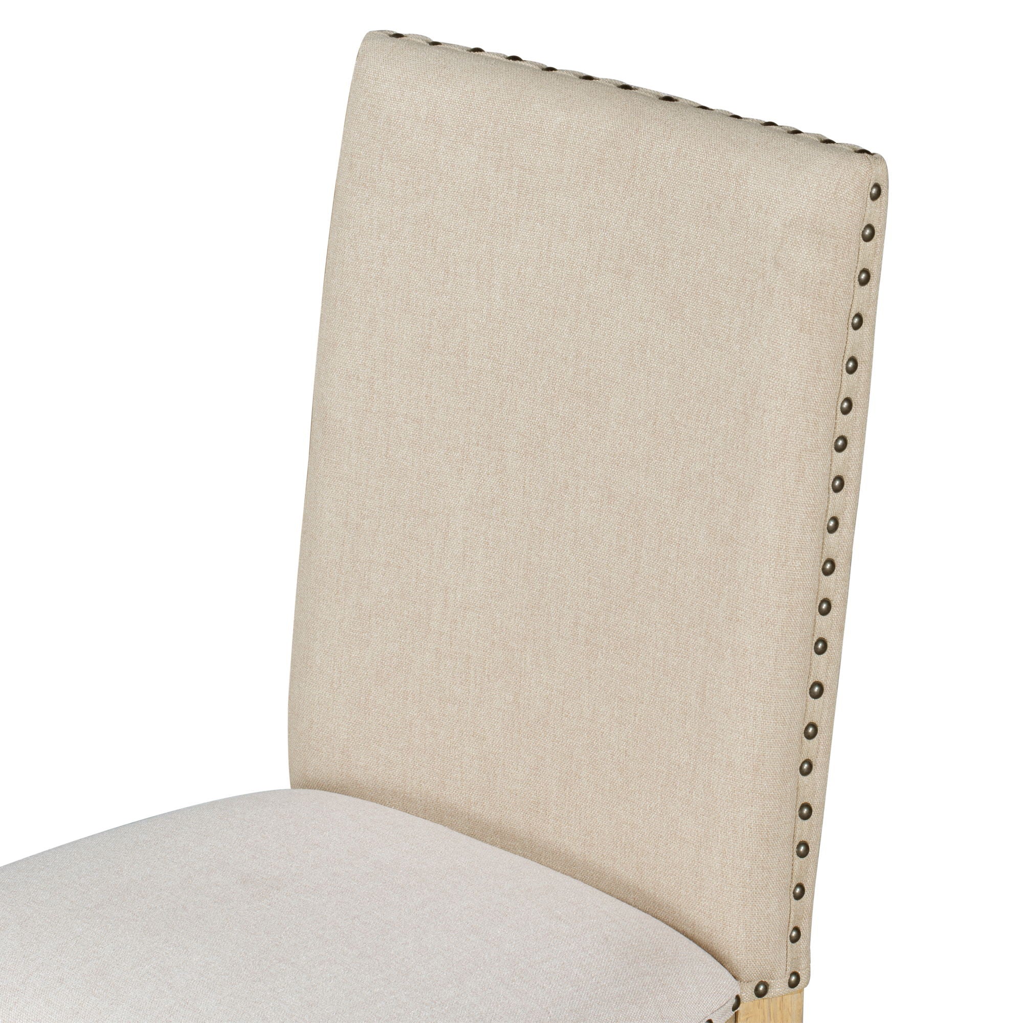 Upholstered Dining Chairs With Nailhead (Set of 2)