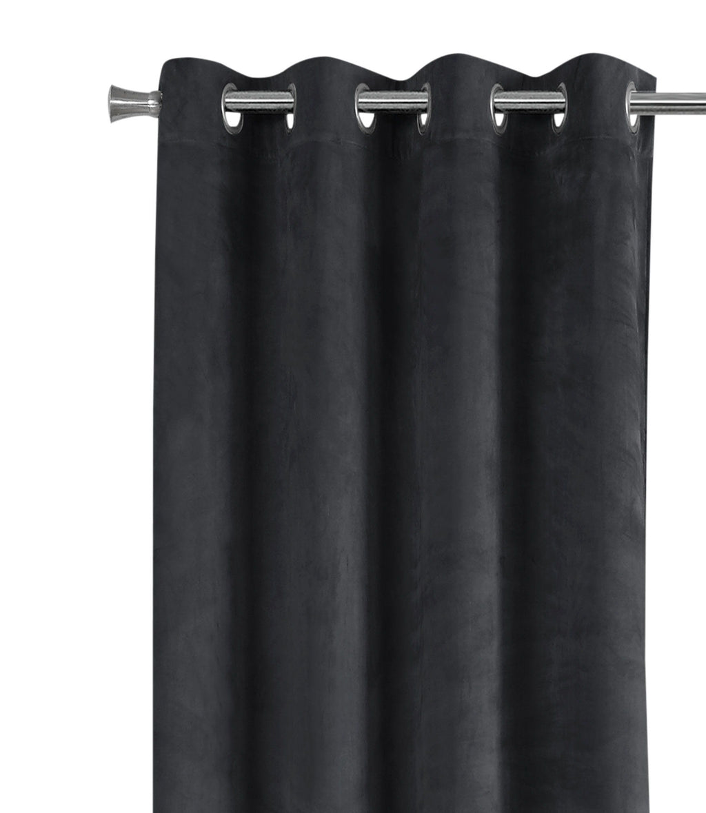 2 Pieces Set, Curtain Panel, Room Darkening, Grommet, Contemporary & Modern