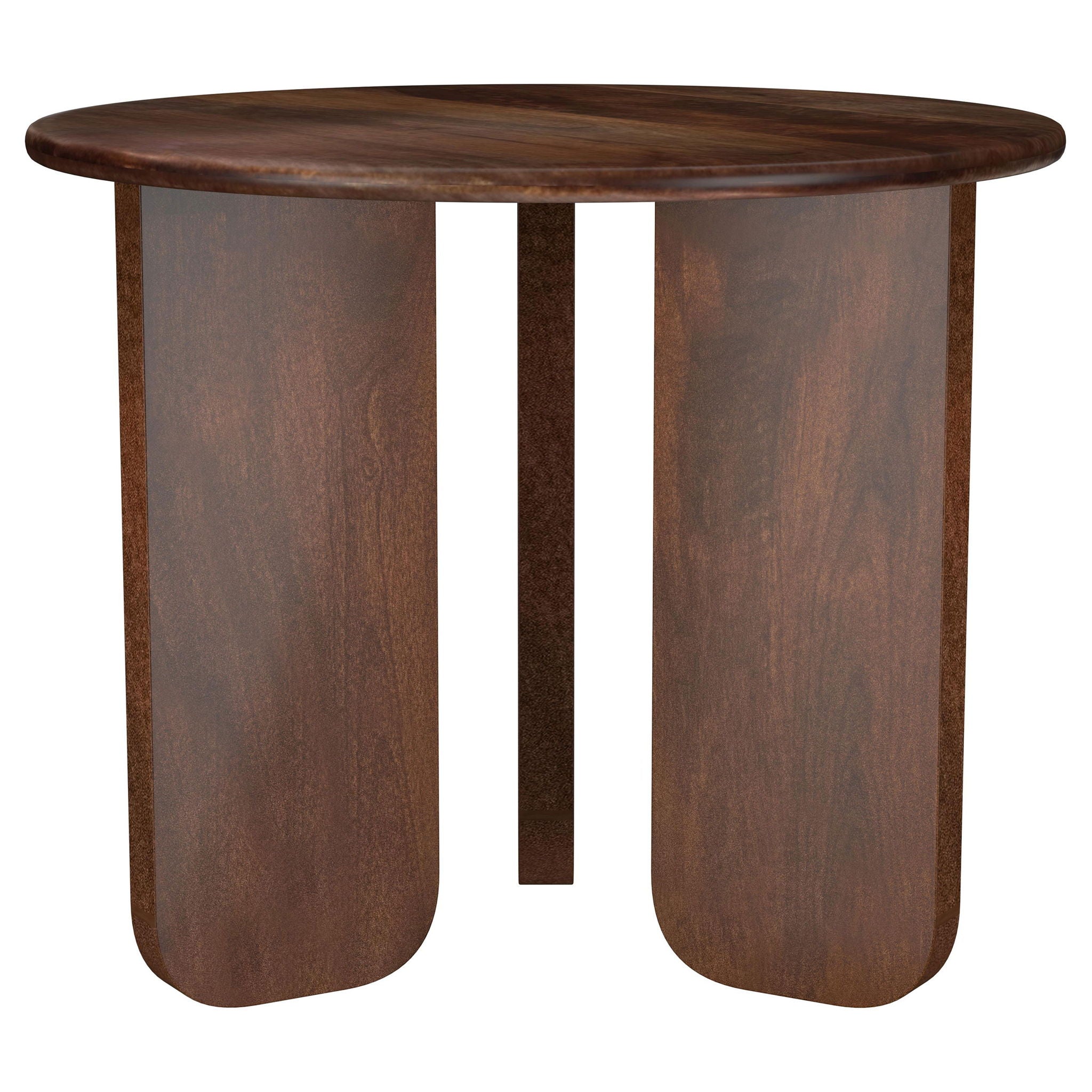 Columbo - 3 Piece Coffee And End Table Set With Round Tops - Brown