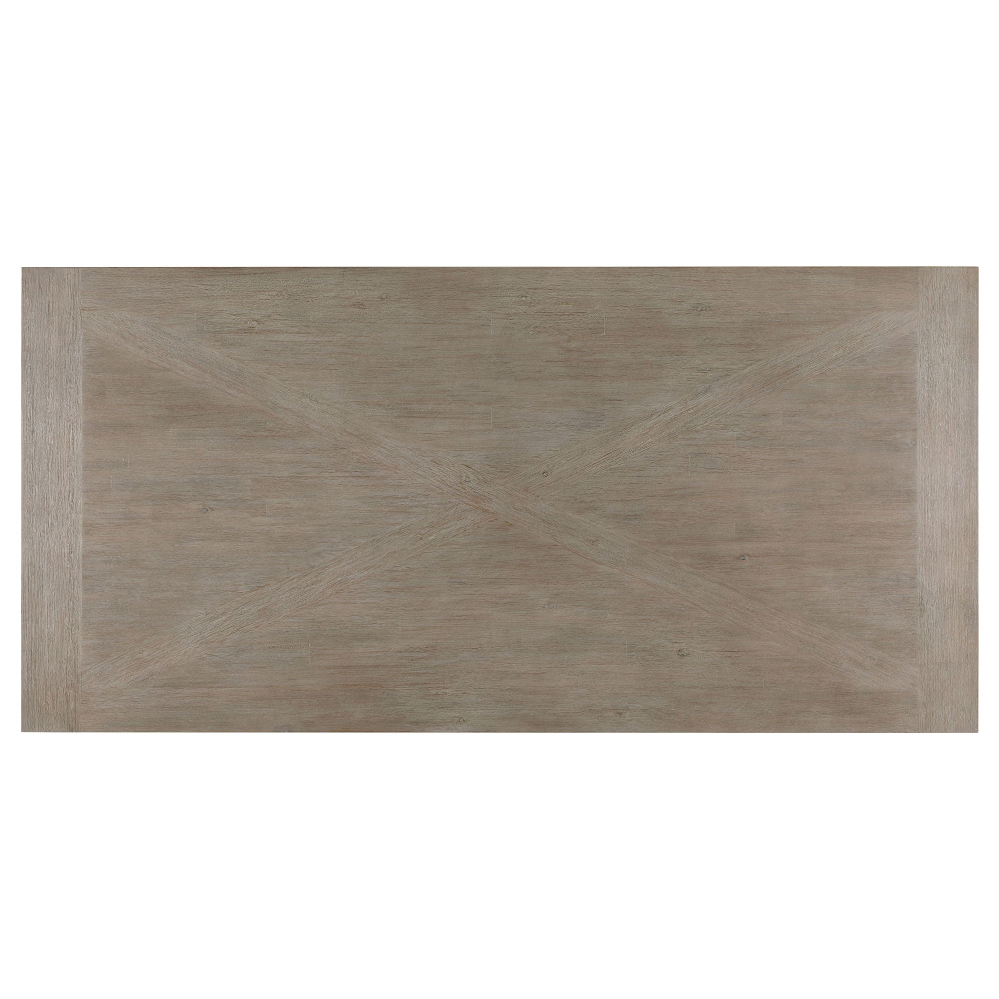Ruston - Rectangular Dining Table With Trestle Design - Gray
