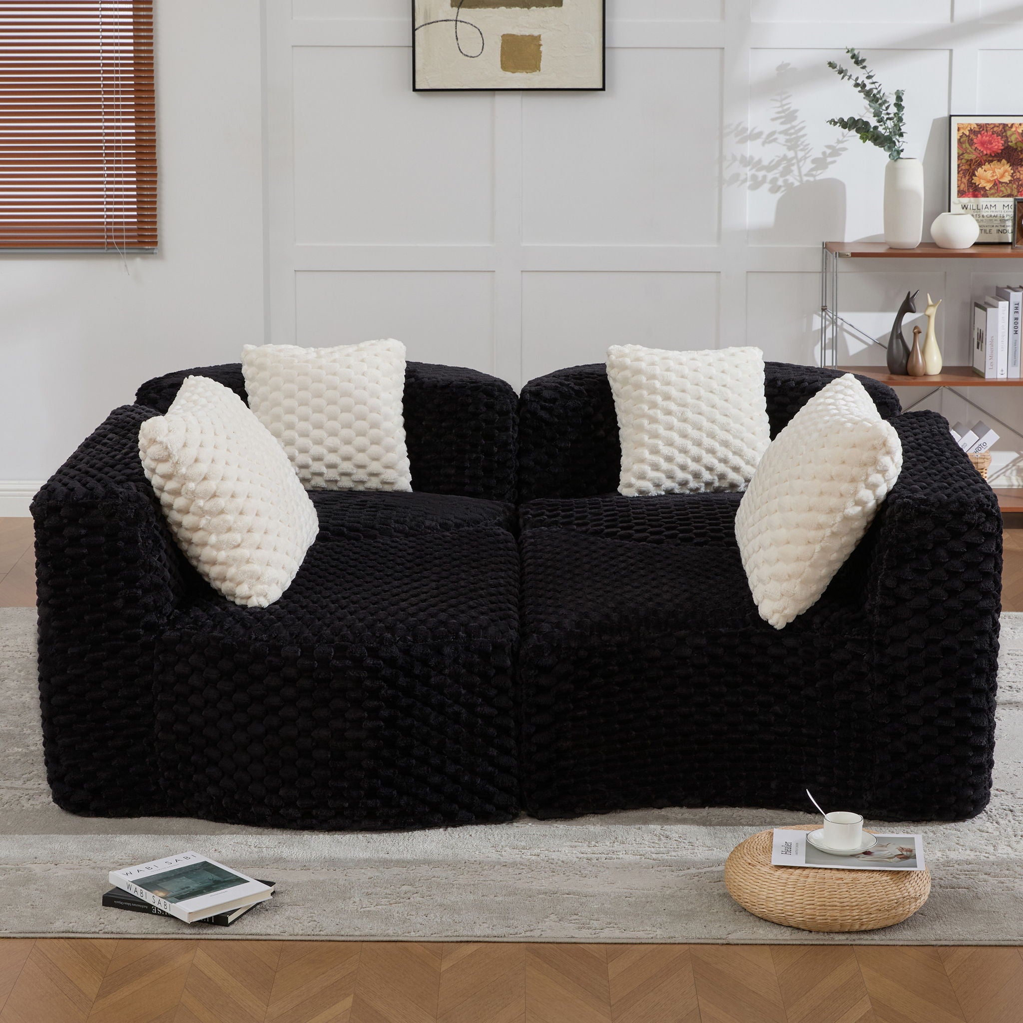 Modular Sectional Sofa With Free Combination Design