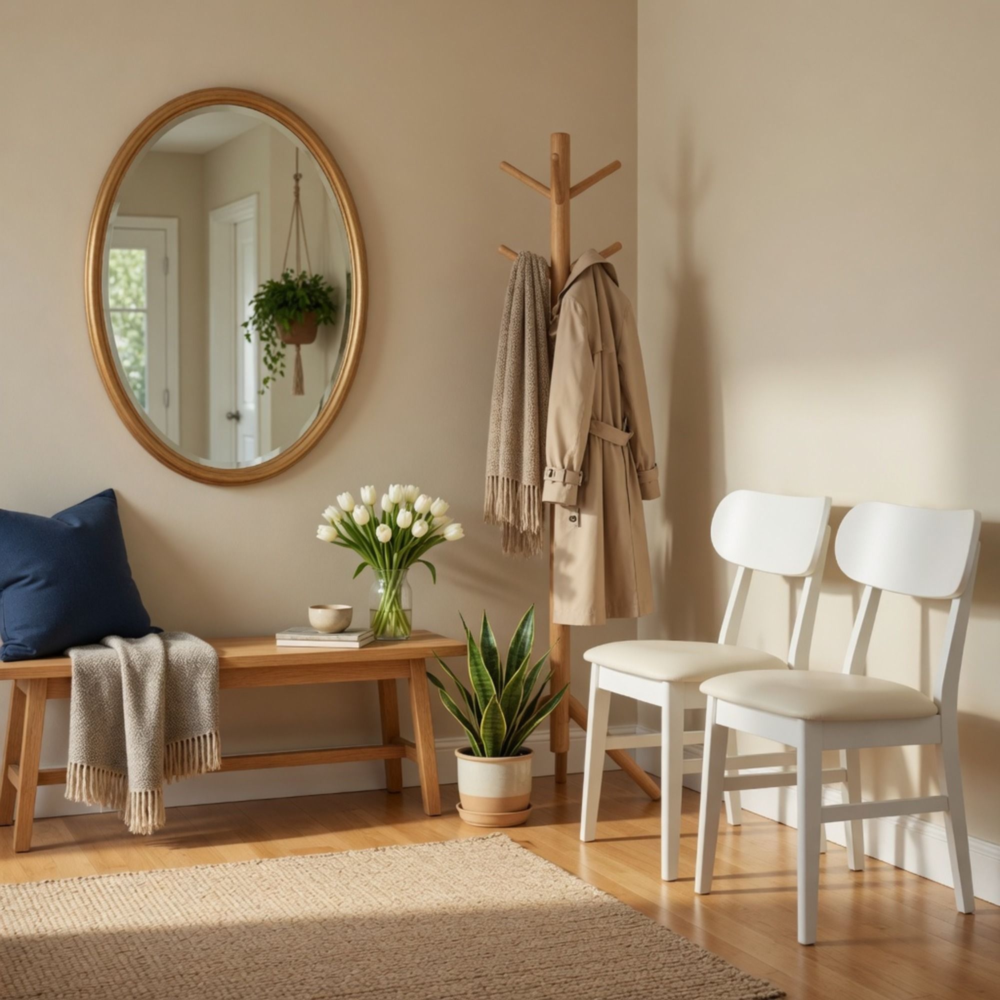 Dining Chairs (Set of 2) - White