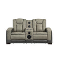 Bruno - Power Reclining Loveseat With Bluetooth Speakers