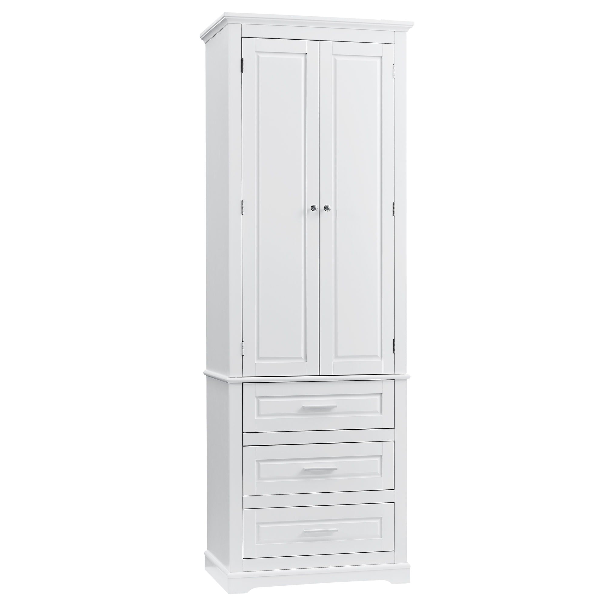 Storage Cabinet With 3 Drawers For Bathroom