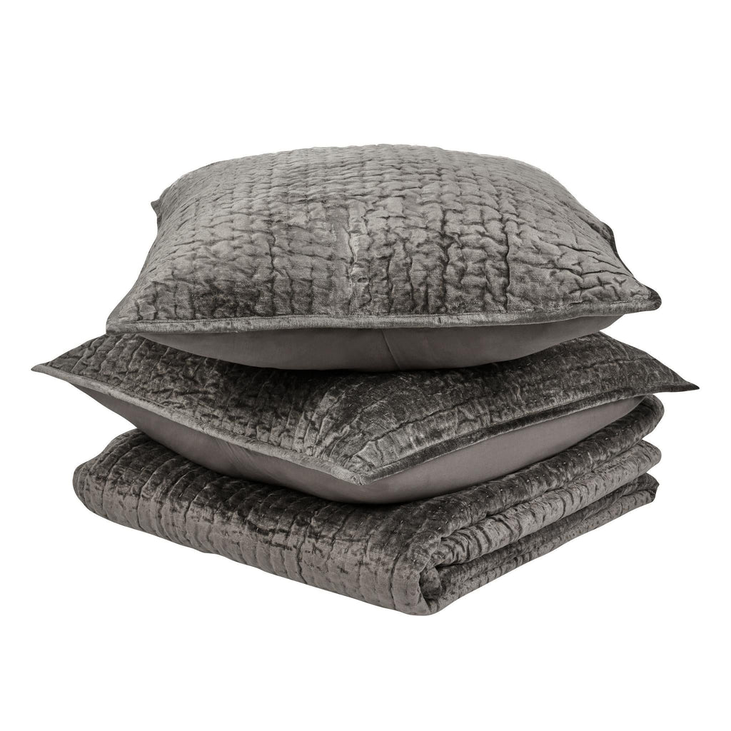 Bari - Velvet Quilt - Desert