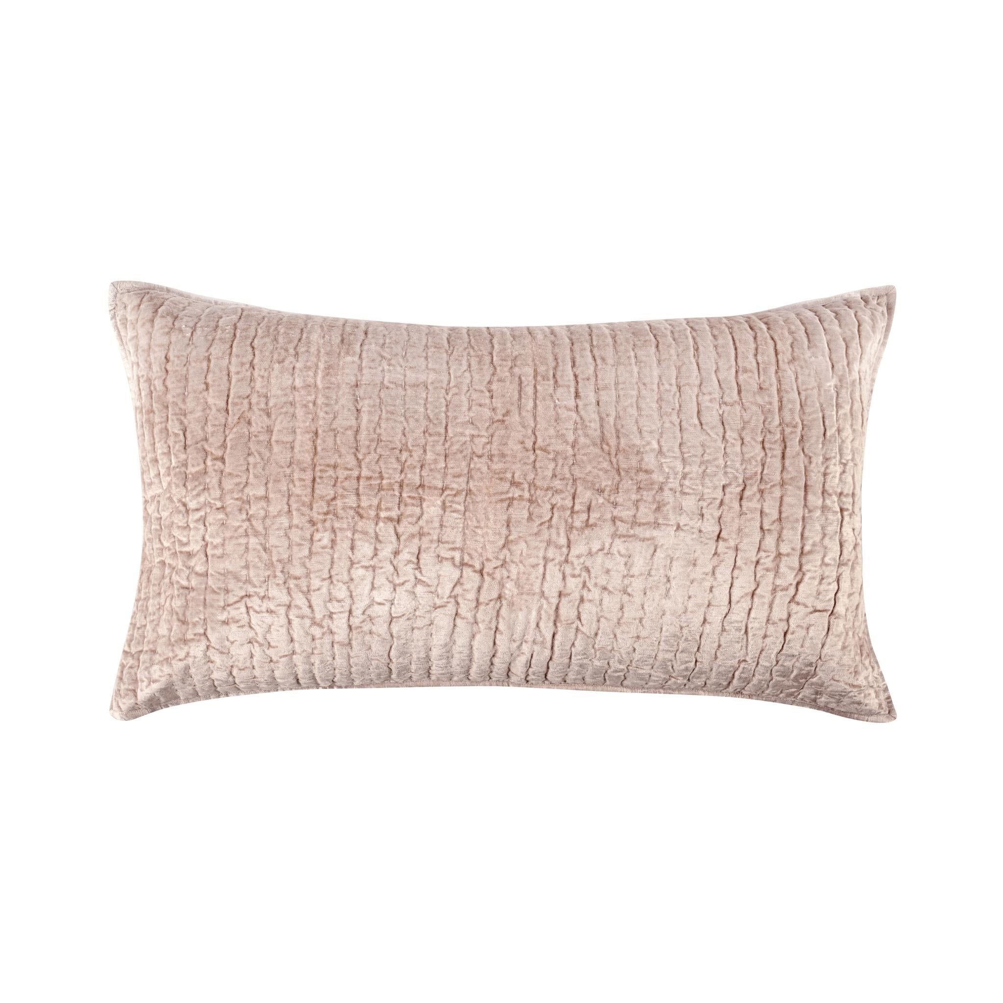Bari - Velvet Sham - Bliss Pink