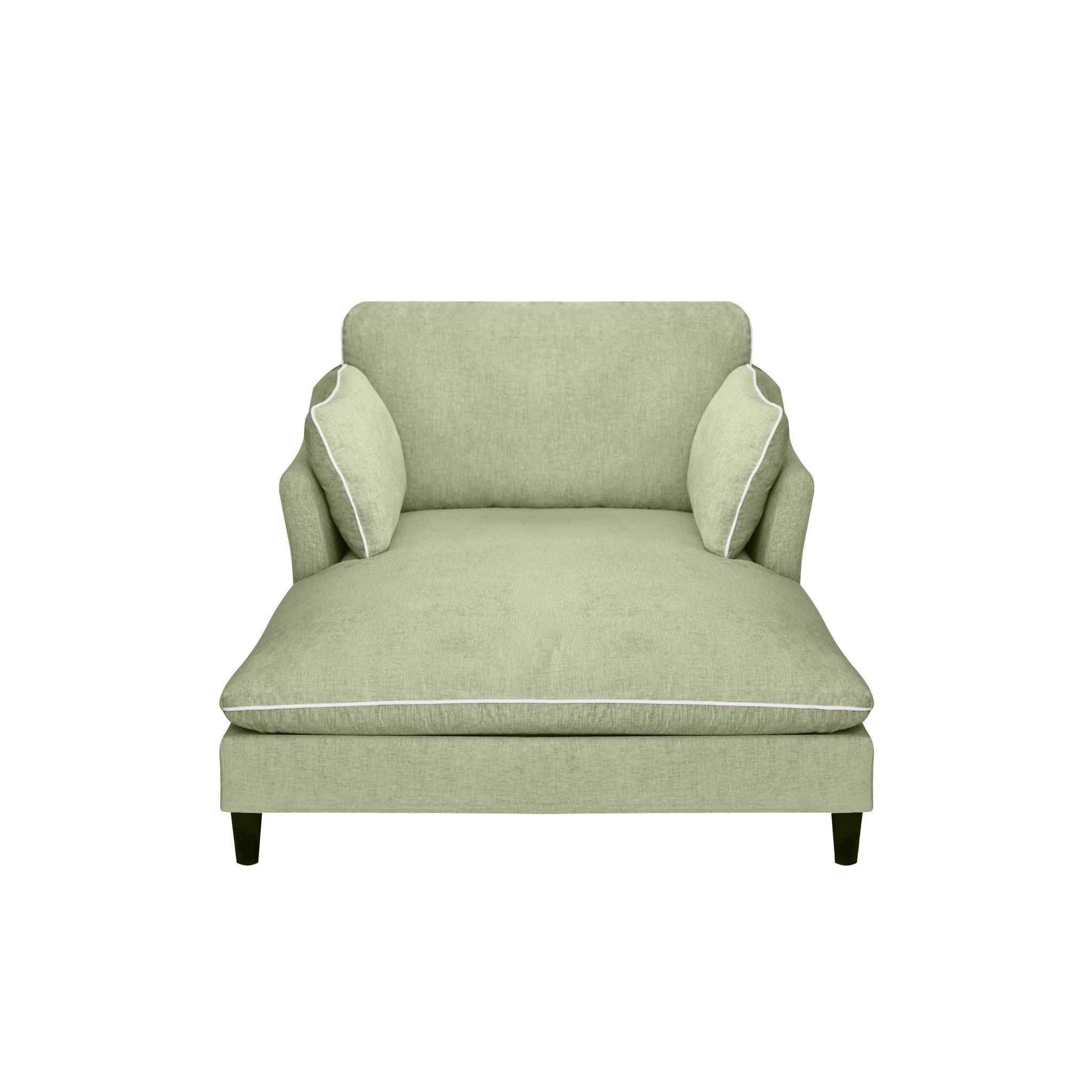 Modern Chaise Lounge Couch Sofa Bed With Pillows