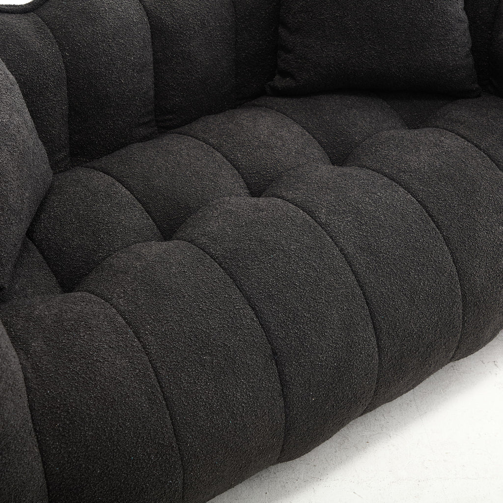 Cozy Beanbag Chair With High Resilience Foam Core For 2