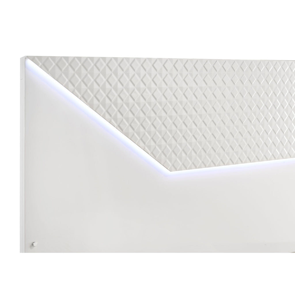 Pierce - Panel Bed LED Headboard
