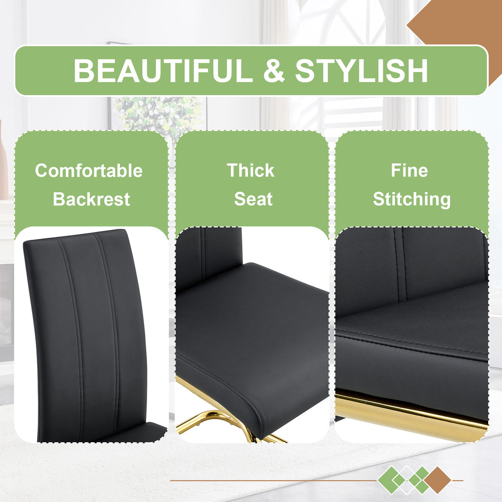 Luxury Aesthetic Upholstered Dining Chairs For Dining Room