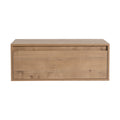 Modern Minimalist Bathroom Cabinet With Soft Close Drawers And Floating Mounting Design