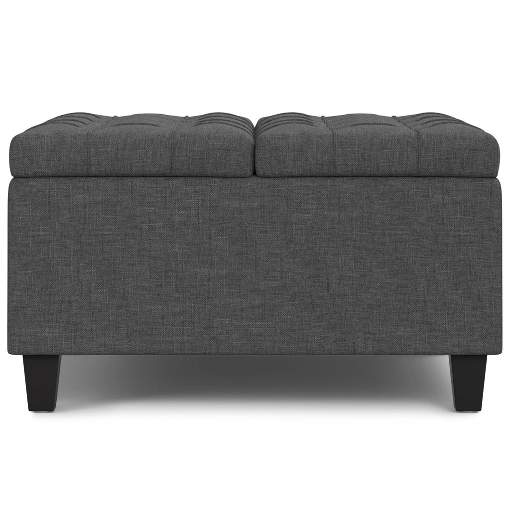 Harrison - Upholstered Coffee Table Storage Ottoman