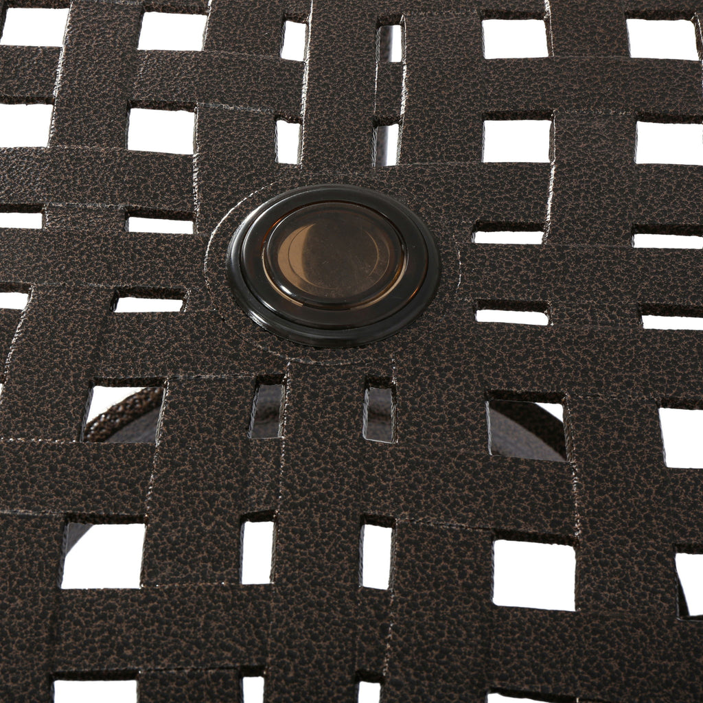 Phoenix - Square Table - Bronze