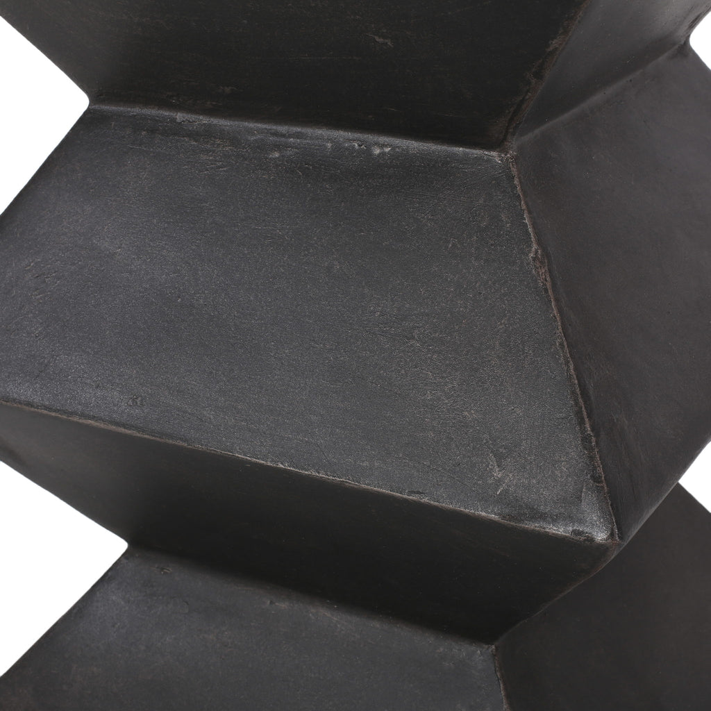 Outdoor Lightweight, Concrete Side Table - Copper