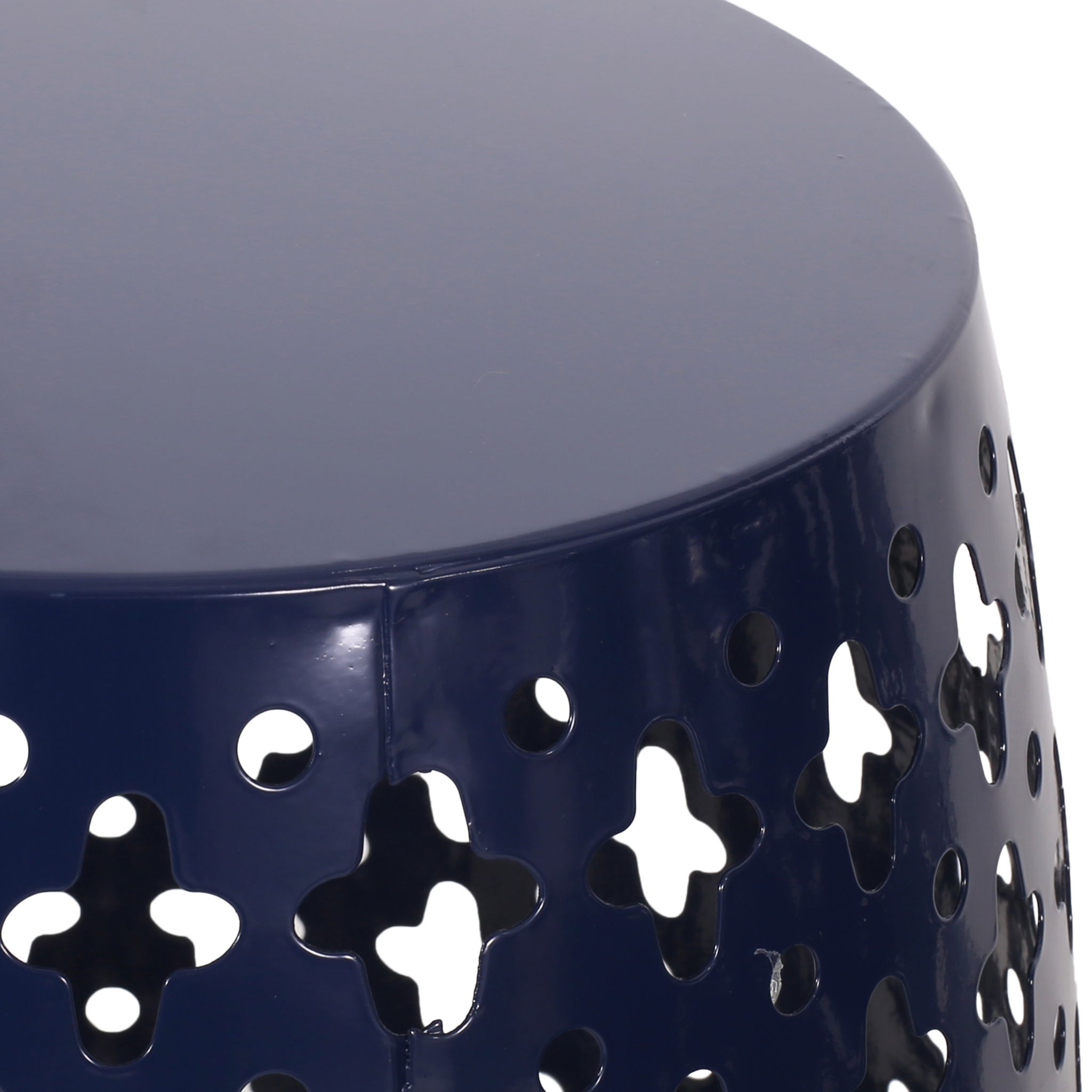 Modern Design, Metal End Table, Large