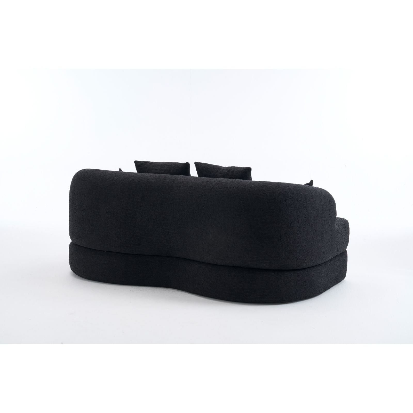 Foldable Sofa Bed, Boneless Couch Convertible Sleeper With 4 Pillows
