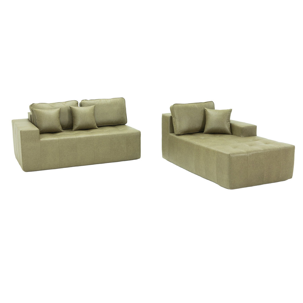 L - Shaped Corner Chaise Sofa Bed