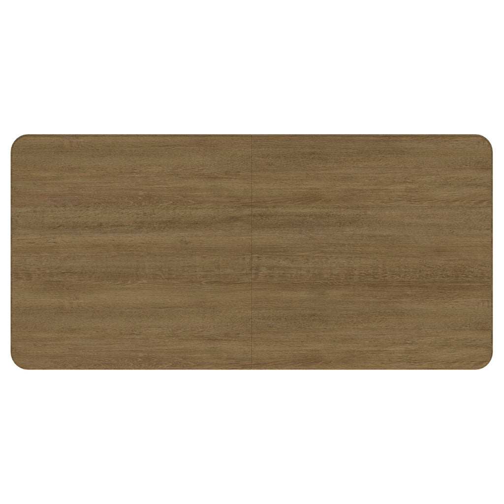 Benson - Extension Leaf Dining Table With Trestle Base - Sand
