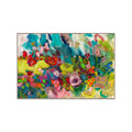 Ground Breaking - 48" x 48" Painting By Buddy Whitlock - Blue