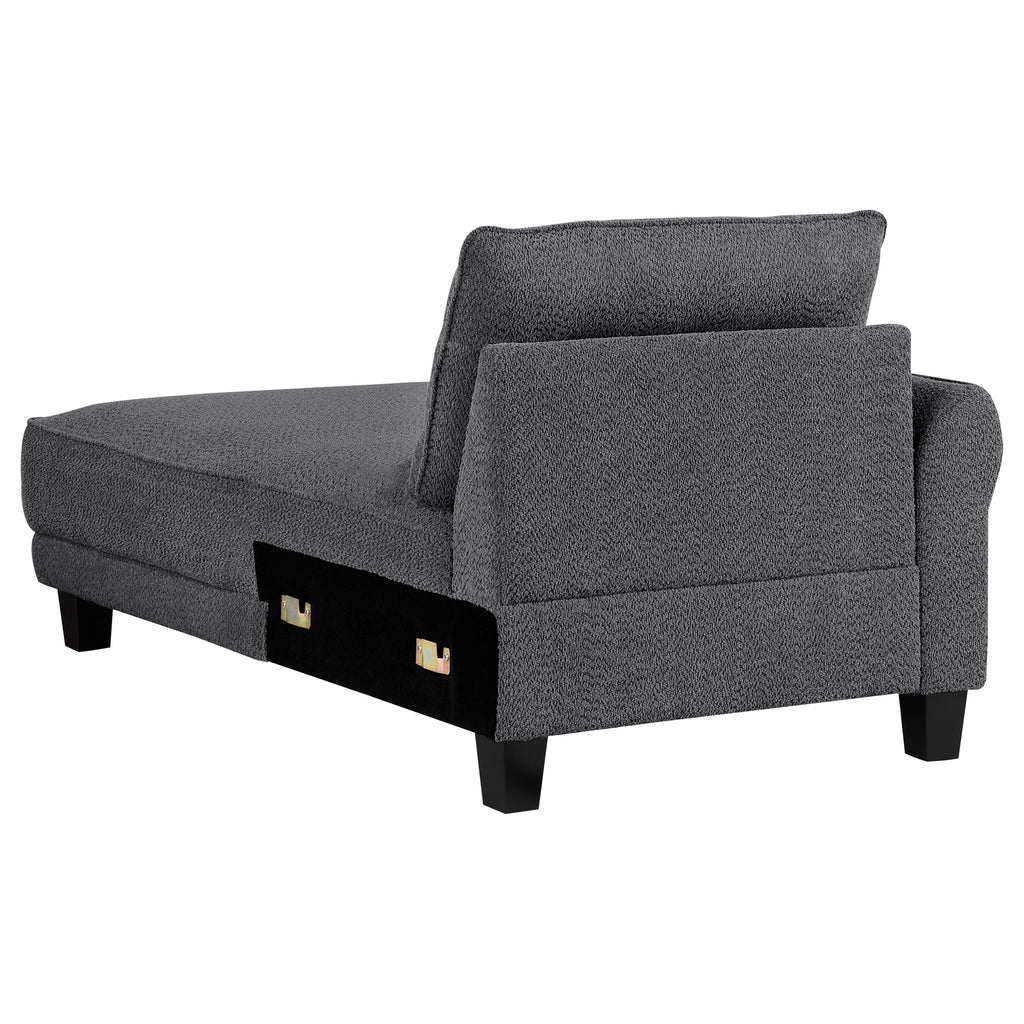 Verona - Loose Back Sectional Sofa - Gray