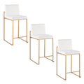 Fuji - Contemporary High Back Stylish Counter Stool