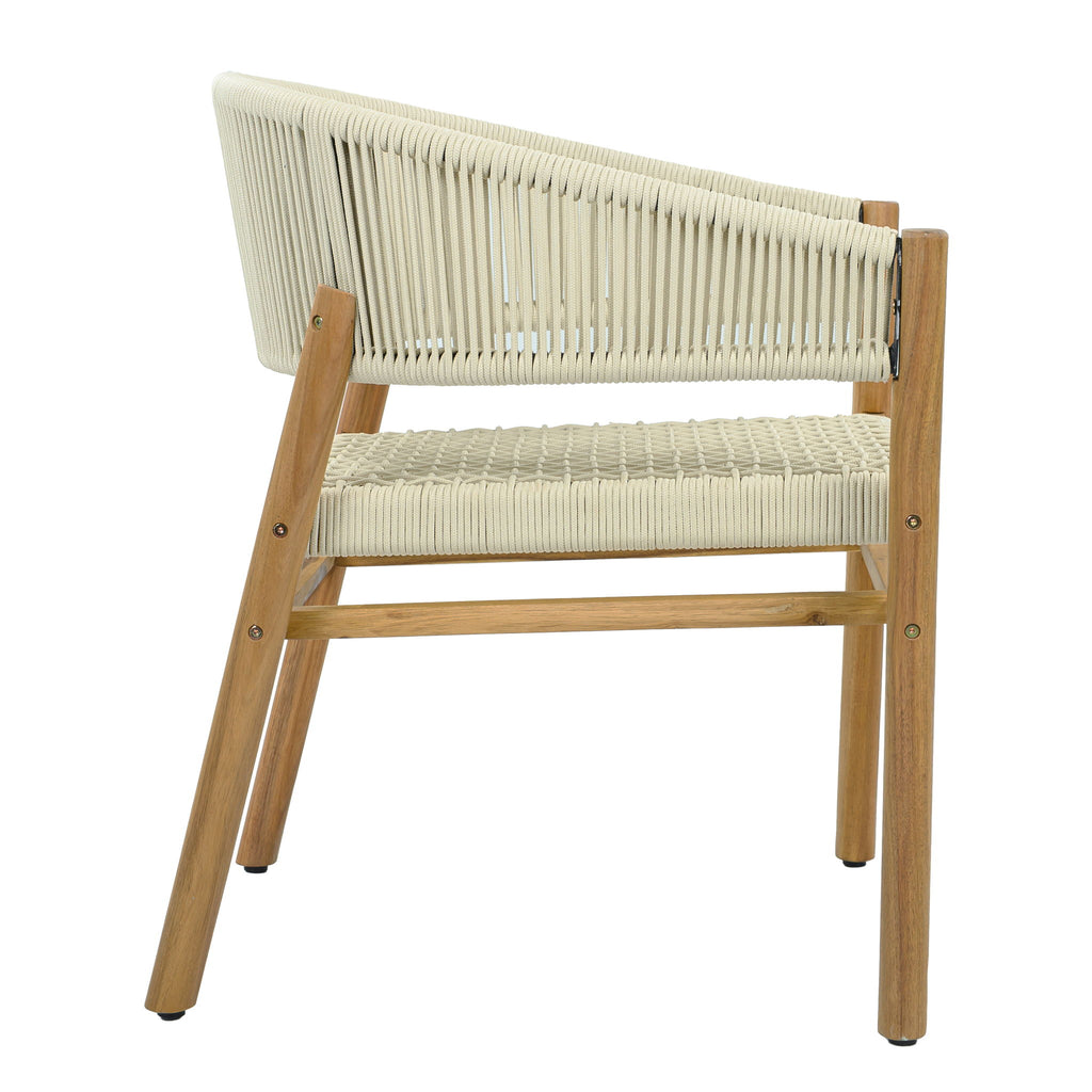 Elegant Outdoor Accent Chair (Set of 2)
