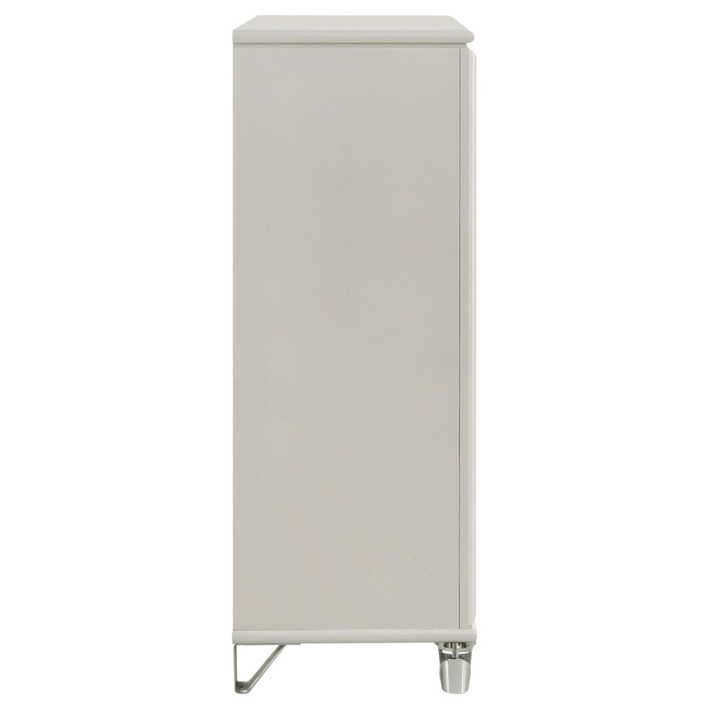Gwendolyn - 5 Drawer Bedroom Chest Of Drawers - White