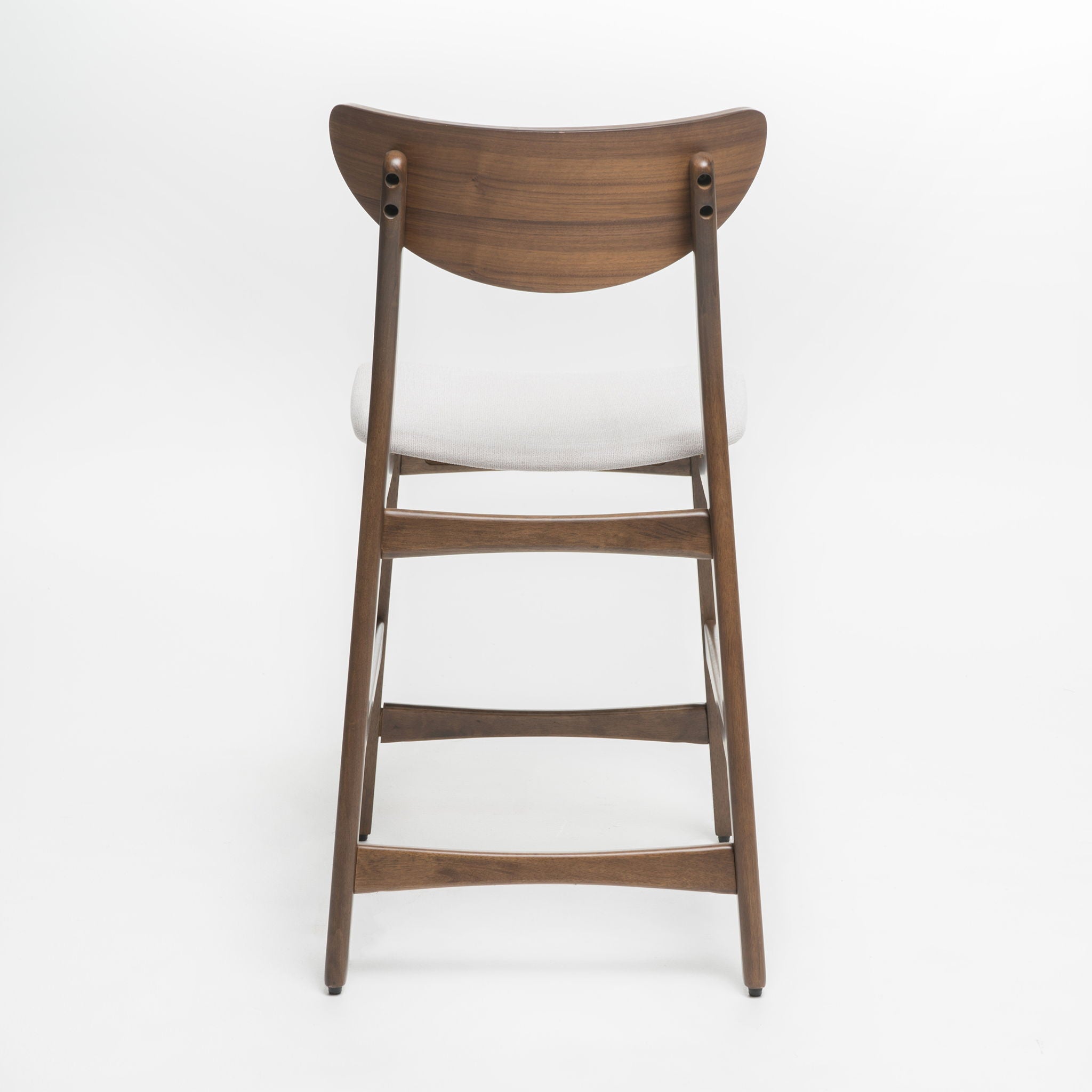 Elegant Counter Height Chair With Cushioned Seat