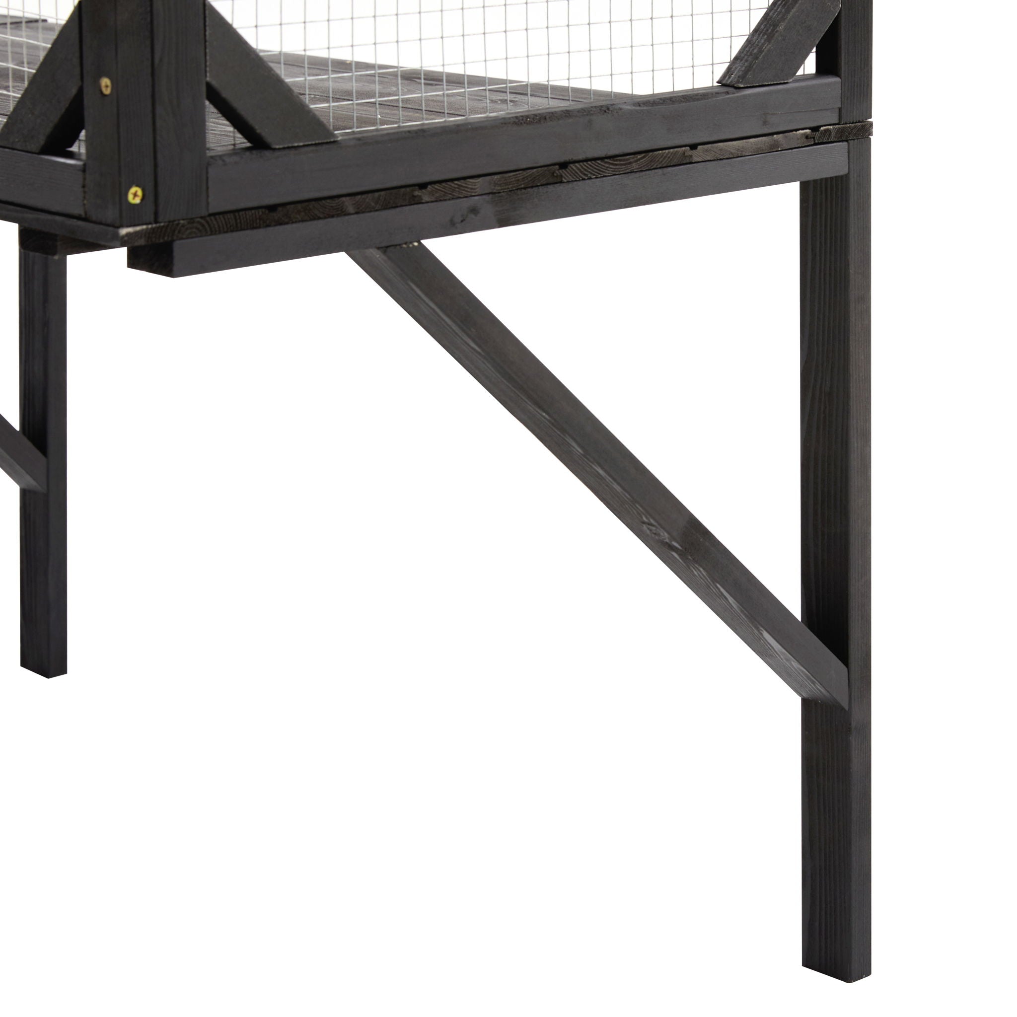 Outdoor Cat Catio With Platforms