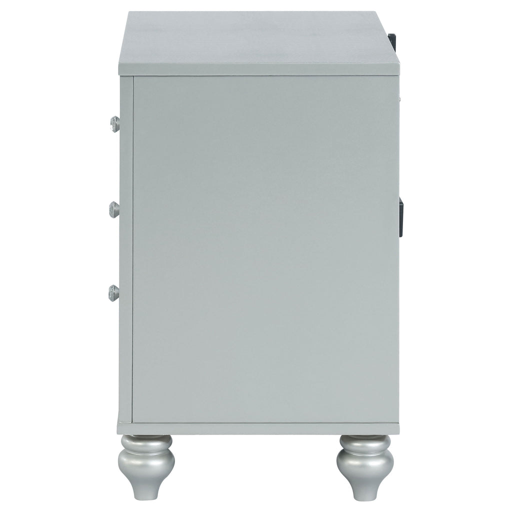 Menlo - 2 Drawer Nightstand - Gray