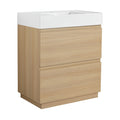 Modern Freestanding Bathroom Vanities With Single Sink Combo