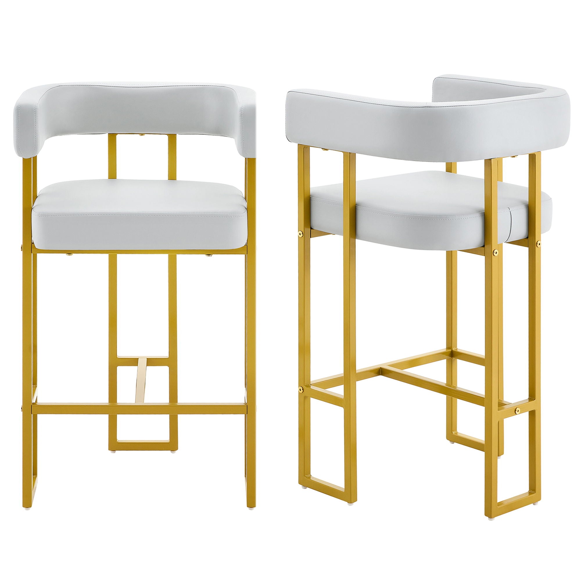 Modern Counter Height Bar Stools With U - Shaped