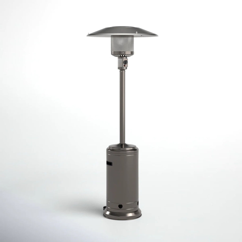 46000 Btu Propane Patio Heater - Steel Gray