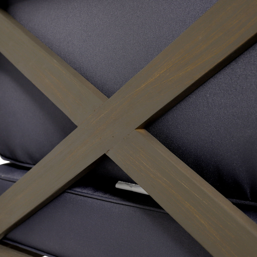 Brava - X Back Corner Chair