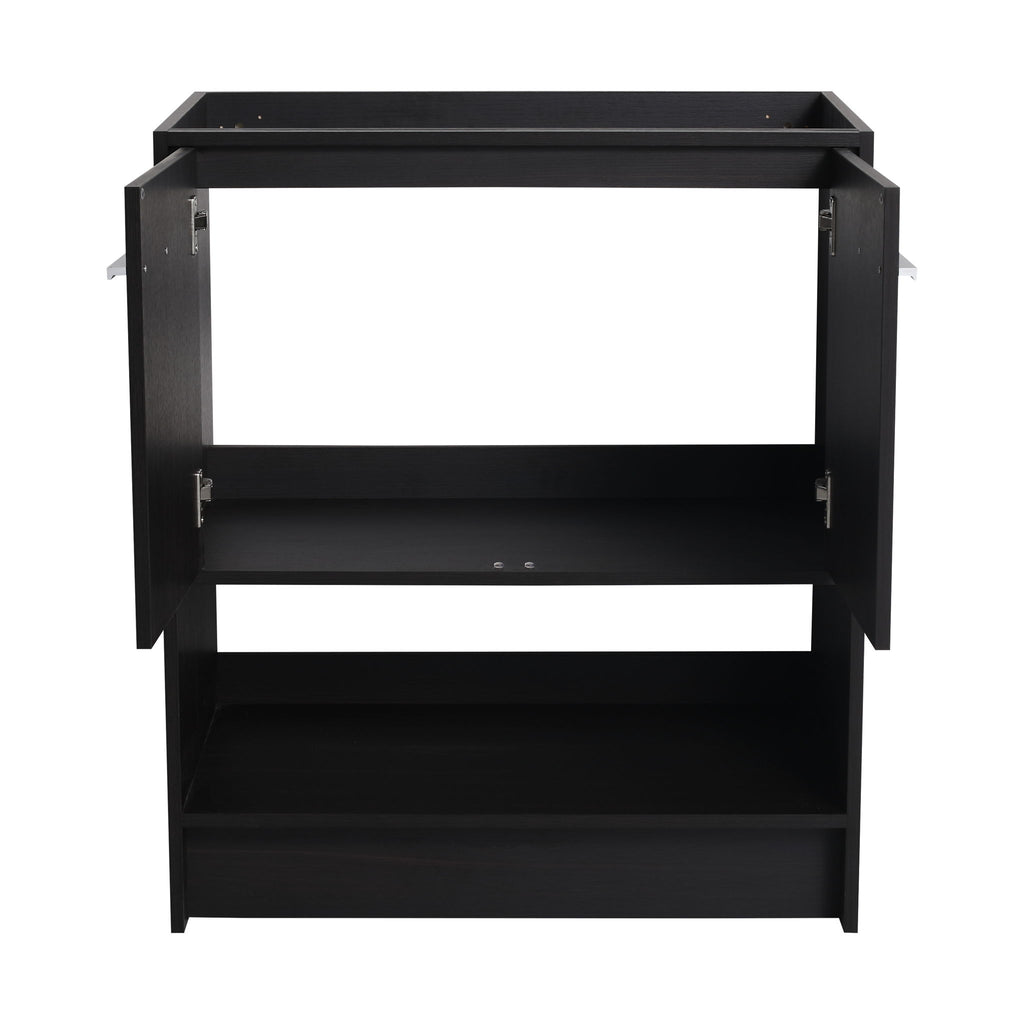 Modern Freestanding Bathroom Vanity With 2 Doors