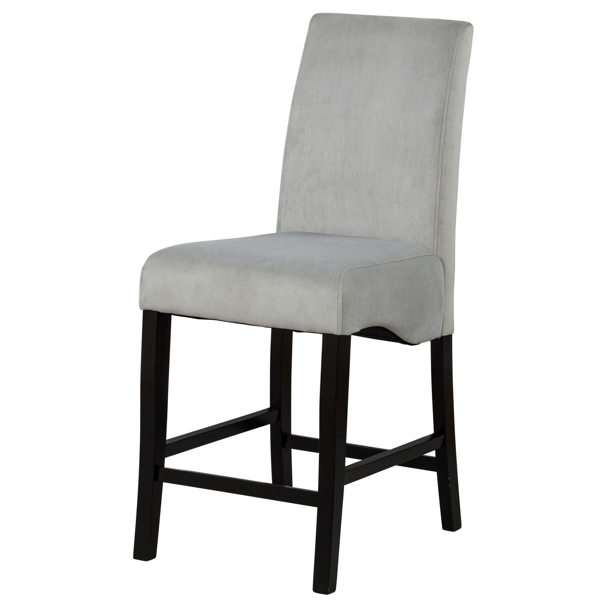 Upholstered Counter Stools (Set of 2) - Gray