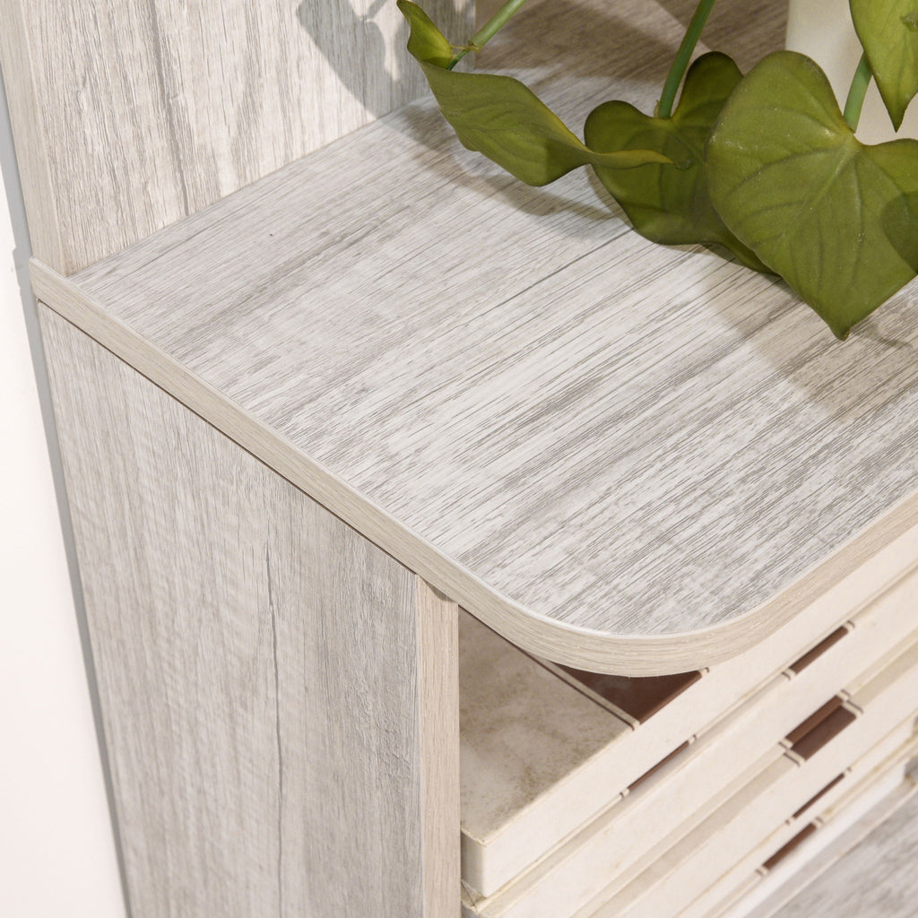 L-Shaped Corner Bookshelf