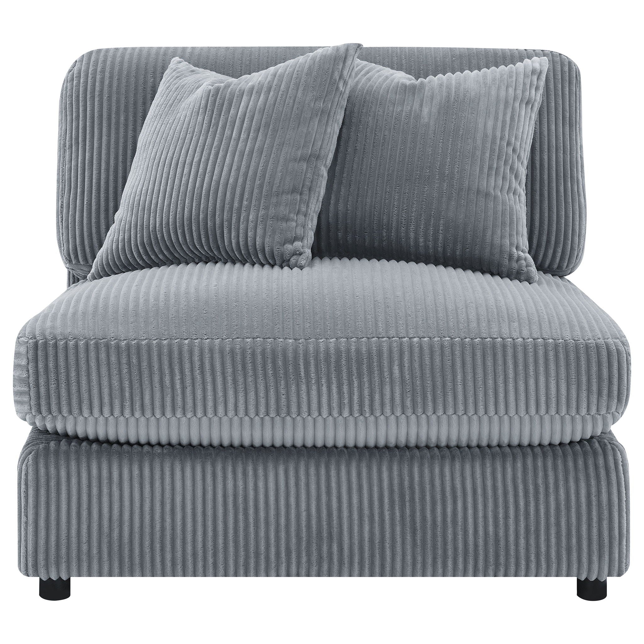 Cassidy - Upholstered Sectional Sofa With Reversible Cushions