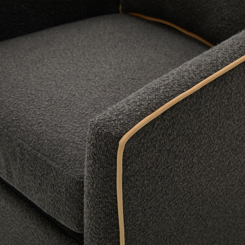 Swivel Accent Chair, Rotating Base, For Living Room