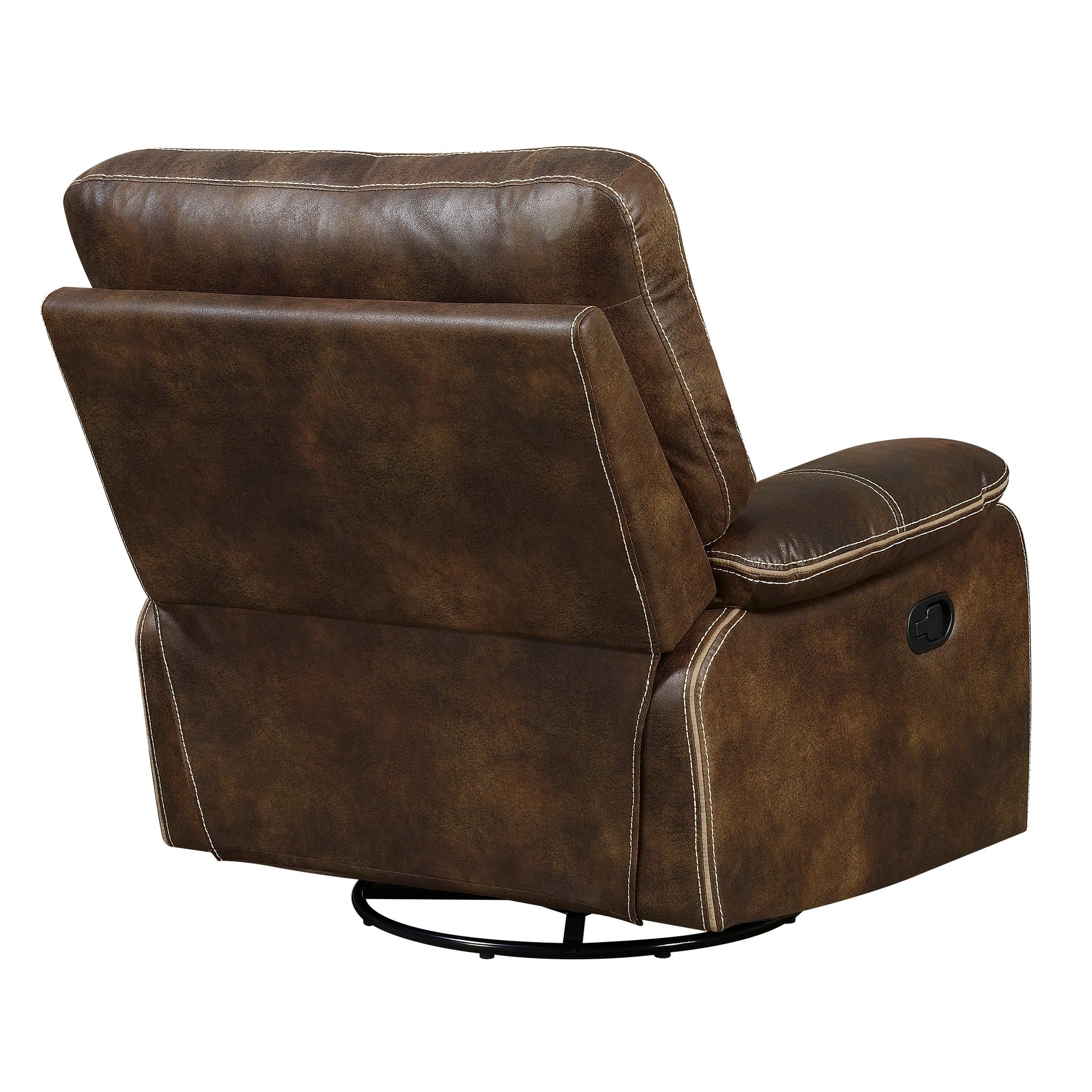 Rustic Swivel Gliding Recliner