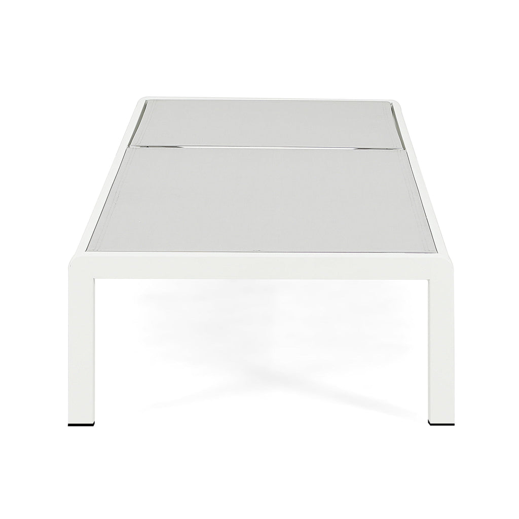 Outdoor Patio Chaise Lounge With 5 Reclining Positions