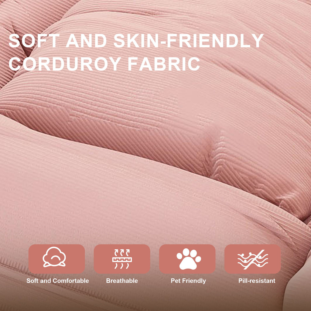 Upholstered Foldable Lazy Sofa Bed For Adults And Pets