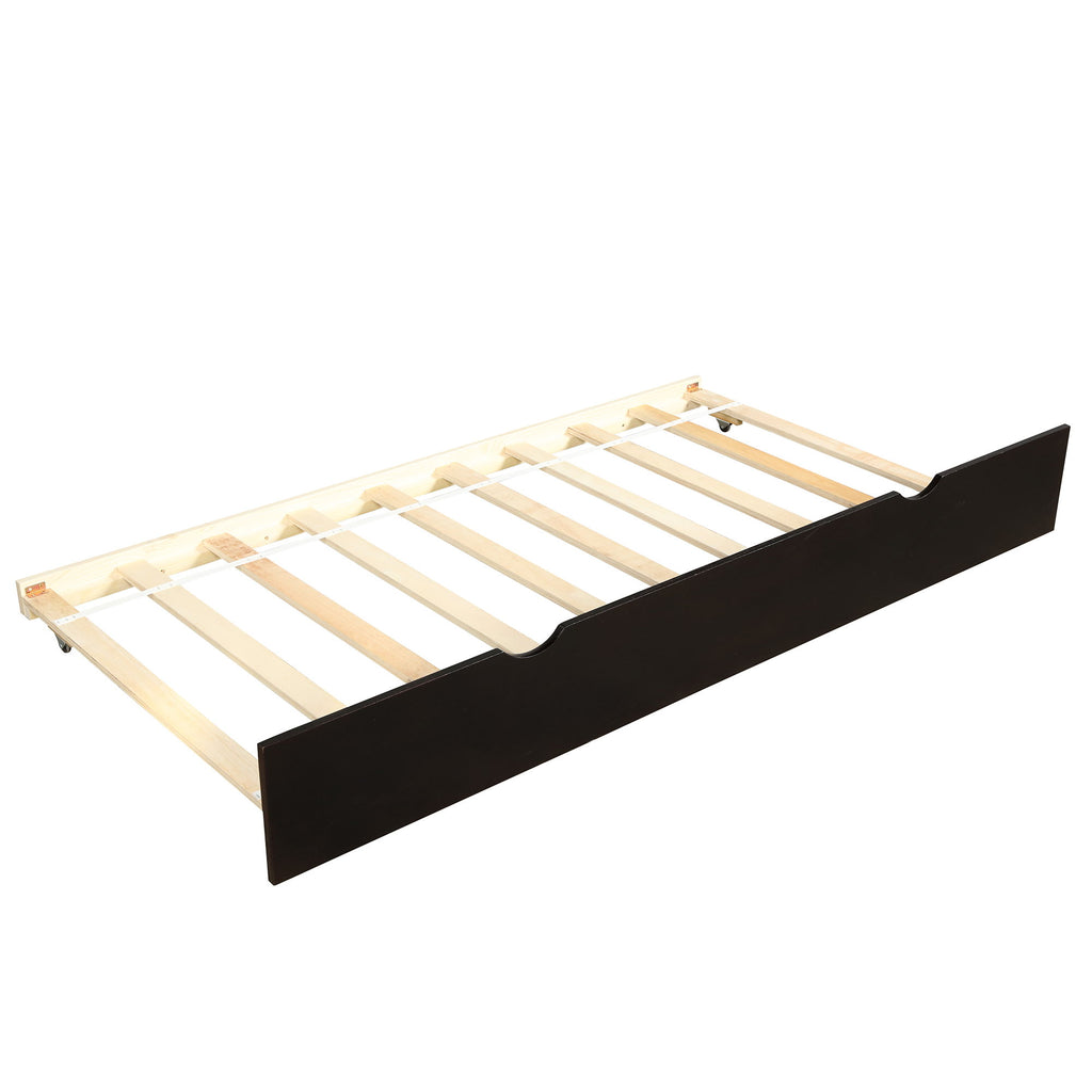 Twin Daybed With Trundle Frame Set