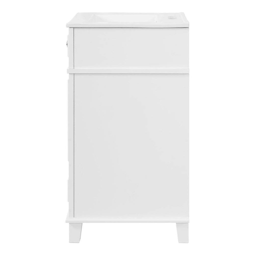 Bathroom Vanity With Sink, Storage Cabinet